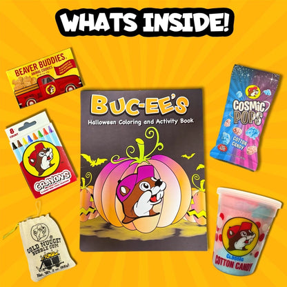 Bucees Coloring Book Spooky Bundle for Kids