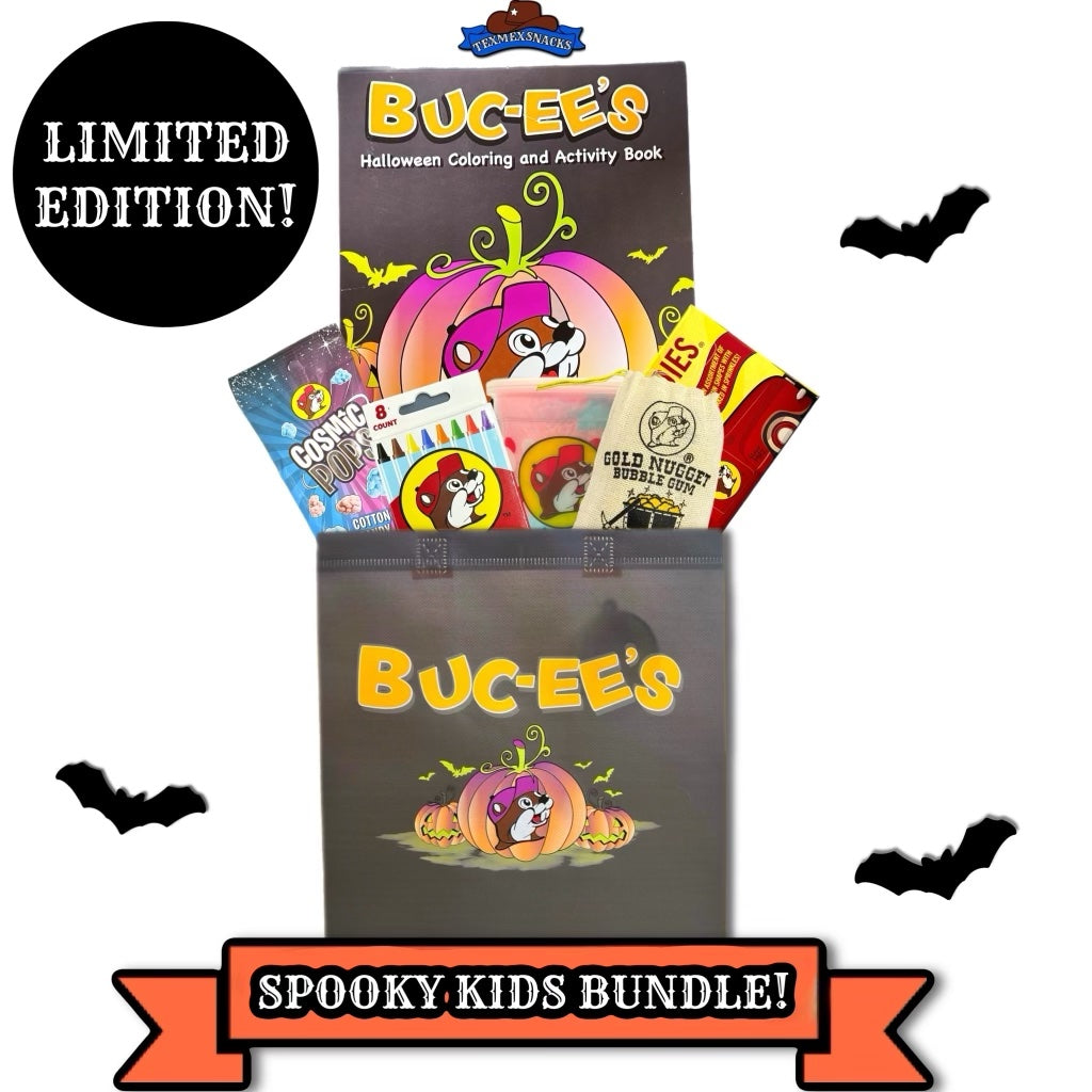 Bucees Coloring Book Spooky Bundle for Kids